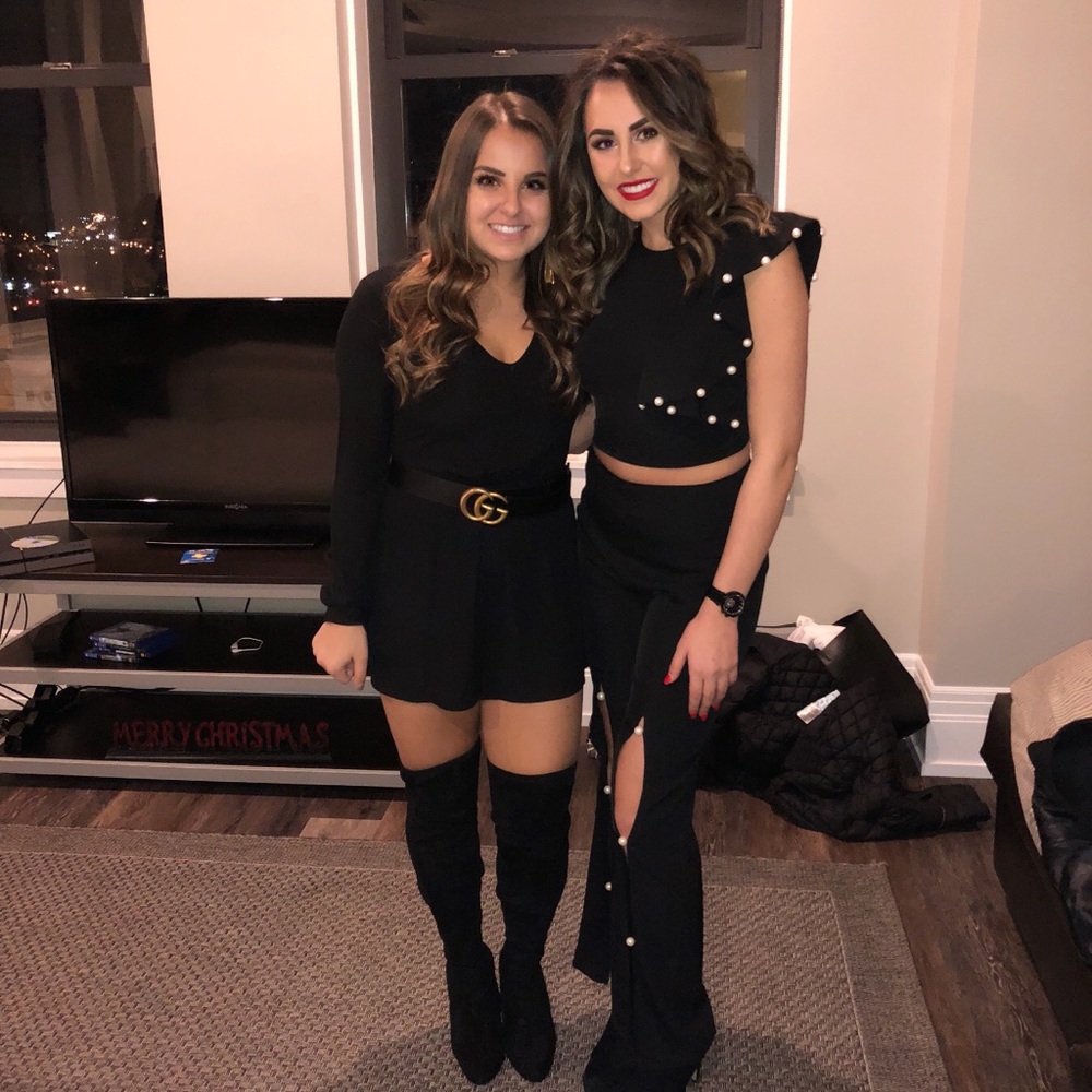 Black two piece
